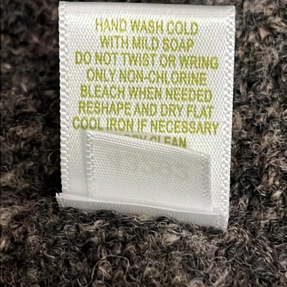 Garnet Hill Merino Wool & Yak Hair Long Line Oversized Cardigan - Size XS - Picture 6 of 6